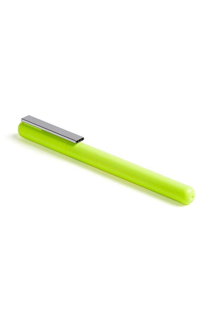 Lifestyle Pero s USB-C flash diskem Lexon C-Pen 32GB LS101YF žlutá