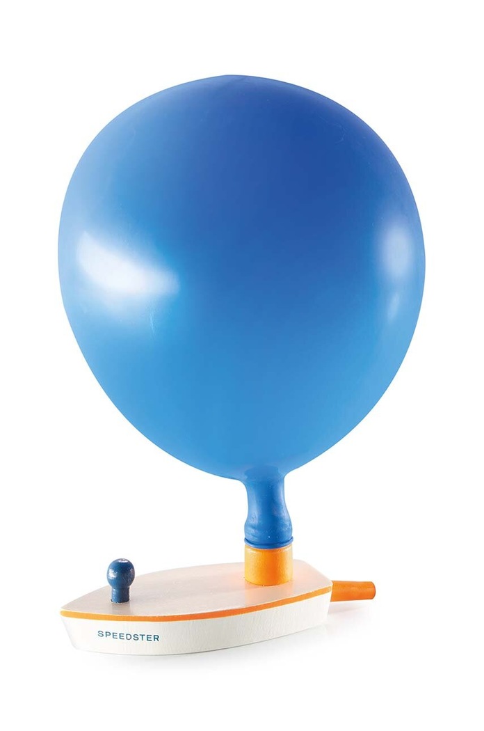 Hračka loď s balónem Donkey Balloon Puster Speedster 900206 vícebarevná AA00
