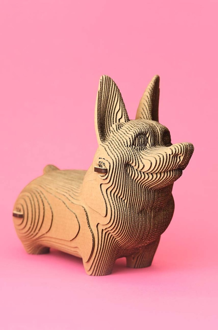 3d puzzle Cartonic Corgi CARTCORG viacfarebná