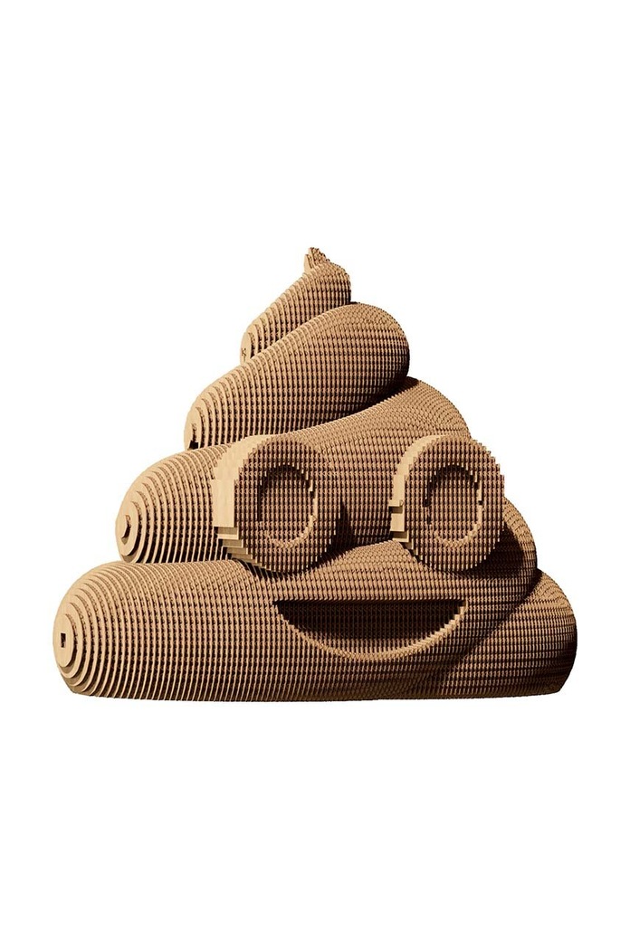 3d puzzle Cartonic Poop viacfarebná CARTSPOO
