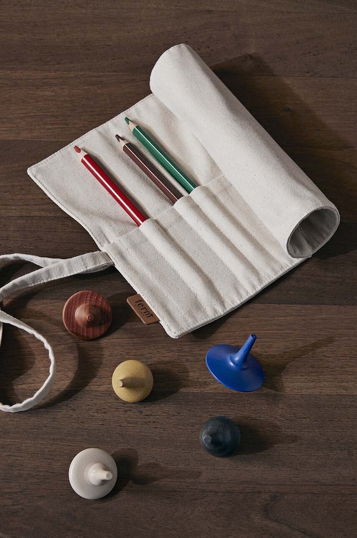 Lifestyle ferm LIVING spinner giocattolo Spin Tops pacco da 5 1104268224 multicolore