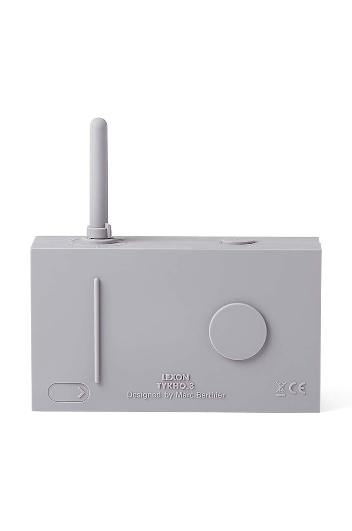 Lifestyle Bluetooth rádio Lexon Tykho 3 LA119G1 šedá