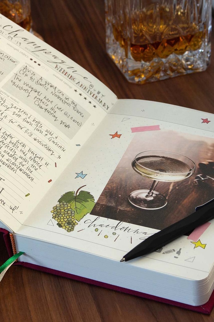 Luckies of London notepad My Drinks Journal SK.MYDRINKS1