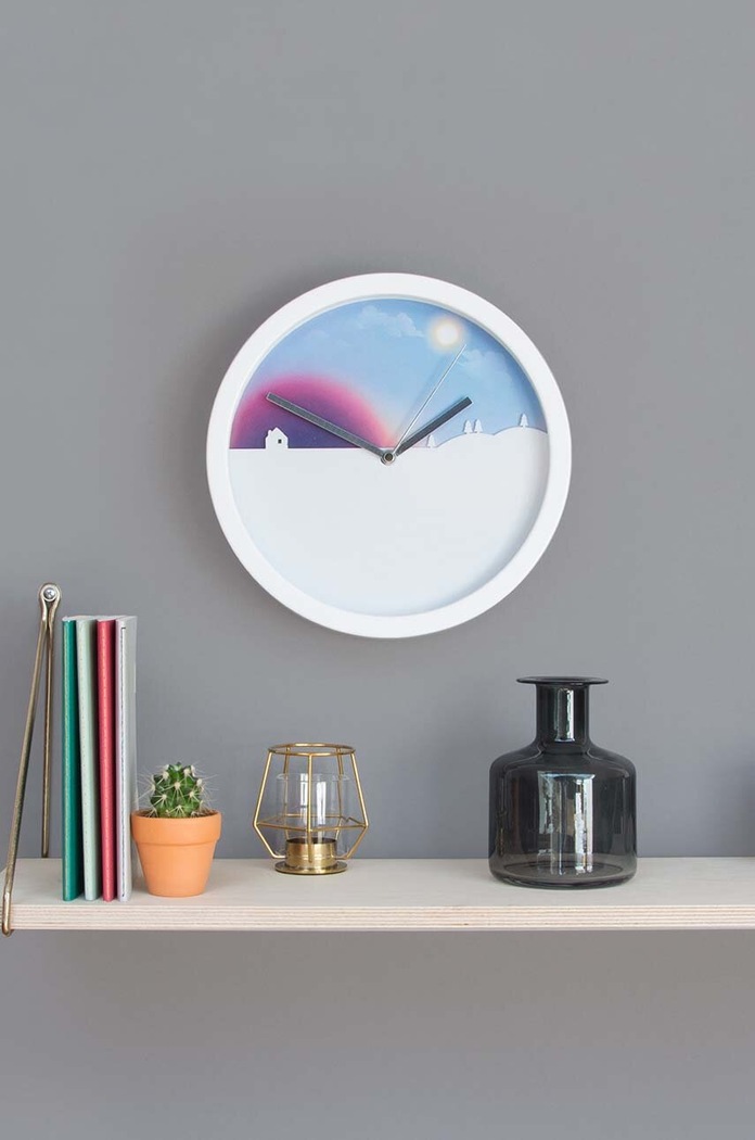 Luckies of London zegar ścienny Day & Night Clock SK.CLOCK.DN1 multicolor AA00
