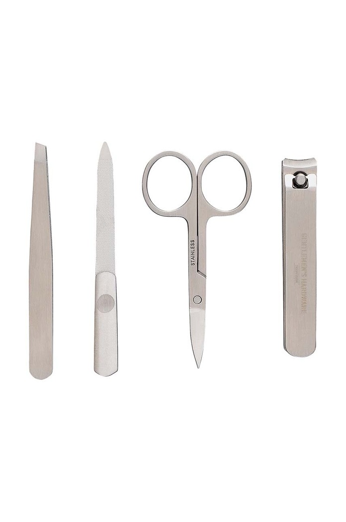 Home SPA Sada na manikúru Gentlemen's Hardware Manicure Set in Tin 4-pack GEN353UK žlutá