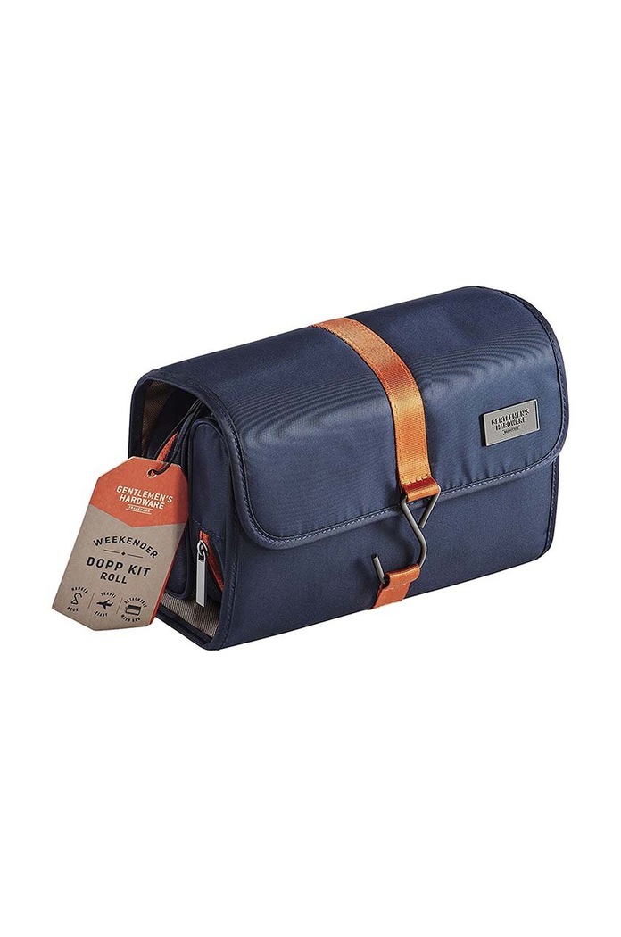 Cestovná kozmetická taštička Gentlemen's Hardware Weekender Dopp Kit Roll GEN533UK tmavomodrá AA00