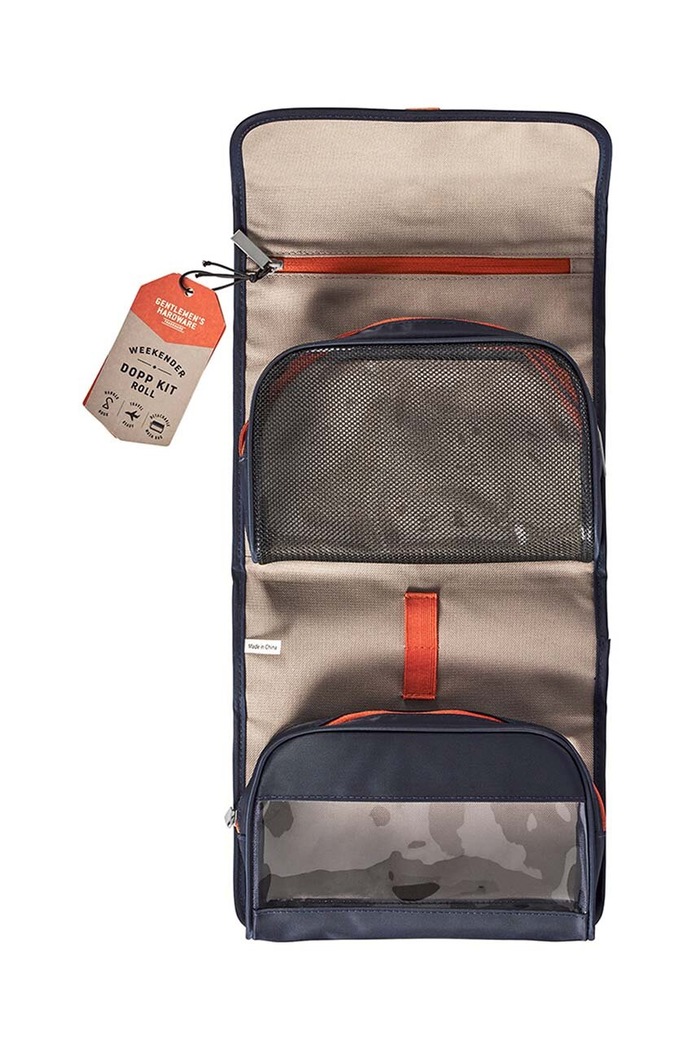 Decor Cestovná kozmetická taštička Gentlemen's Hardware Weekender Dopp Kit Roll GEN533UK tmavomodrá