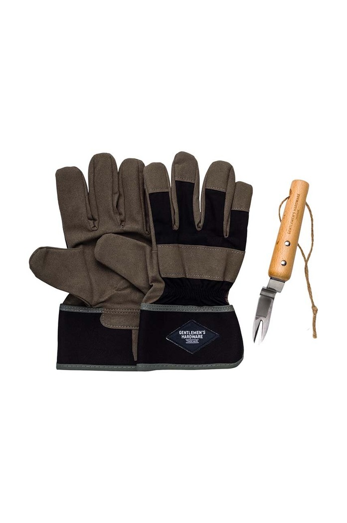 Vrtlarski set Gentlemen's Hardware Leather Gloves & Root Lifter 2-pack GEN653UK šarena AA00
