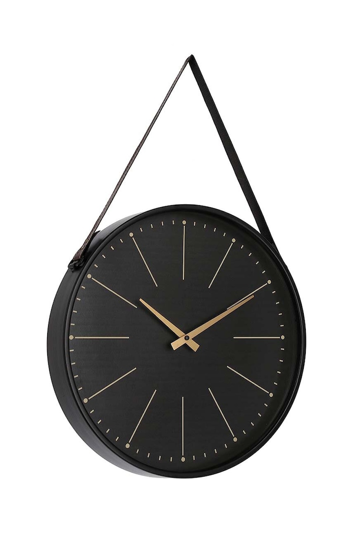 Nástenné hodiny Bizzotto Orologio 182395 čierna AA00