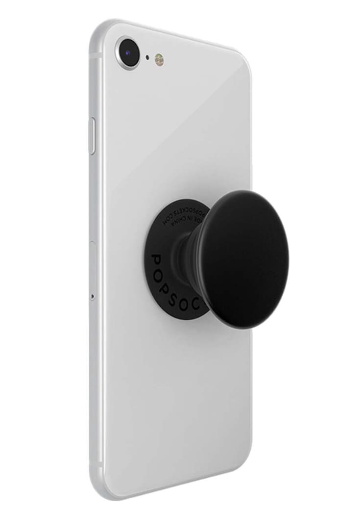 Popsockets uchwyt i podstawka do telefonu Aluminum Black 800857 czarny