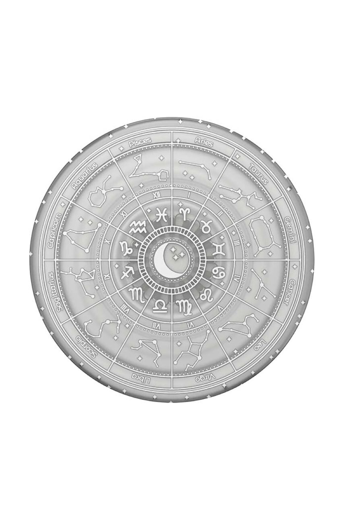 Popsockets uchwyt do telefonu Popsockets Star Signs 806493 szary AA00