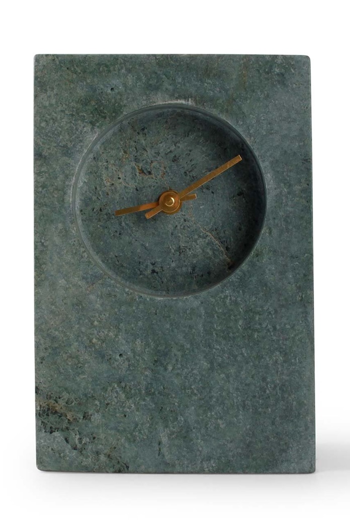 Stolní hodiny S|P Collection Marble šedá 825046