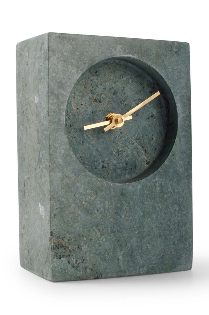 Stolní hodiny S|P Collection Marble 825046 šedá AA00
