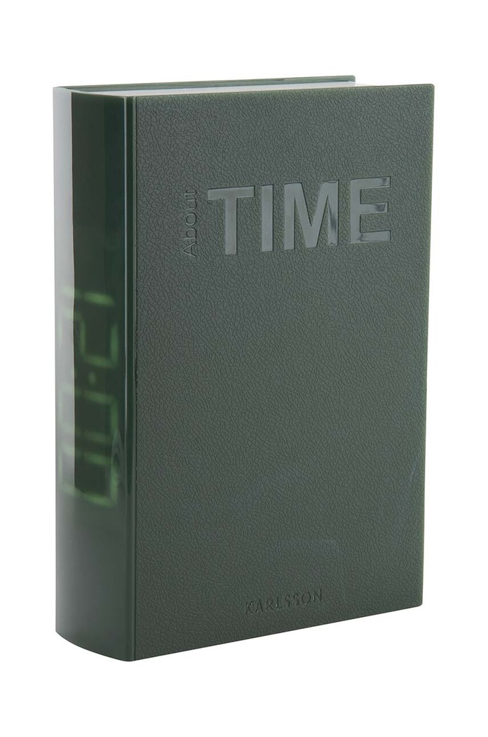 Living și dormitor Karlsson ceas de masă Book LED KA5861GR verde