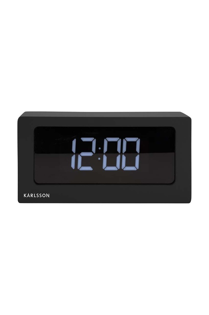 Karlsson ceas de masă Boxed LED negru KA5868BK