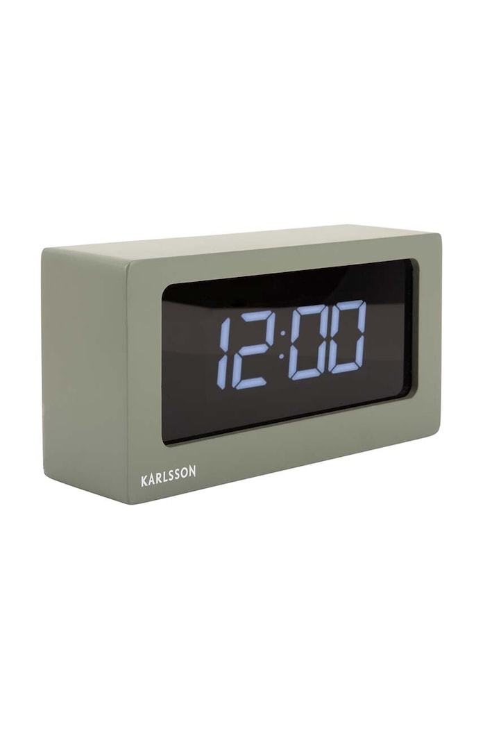 Karlsson ceas de perete Boxed LED KA5868GR verde AA00