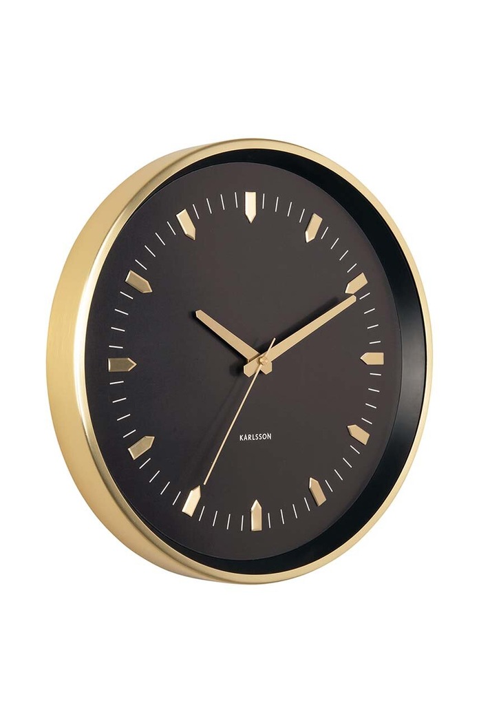 Karlsson orologio da parete Arrow Batons KA5912GD giallo AA00