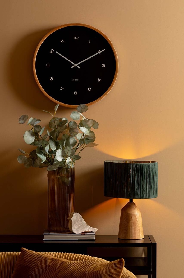 Ceas de perete Modesta Karlsson KA5938BK negru