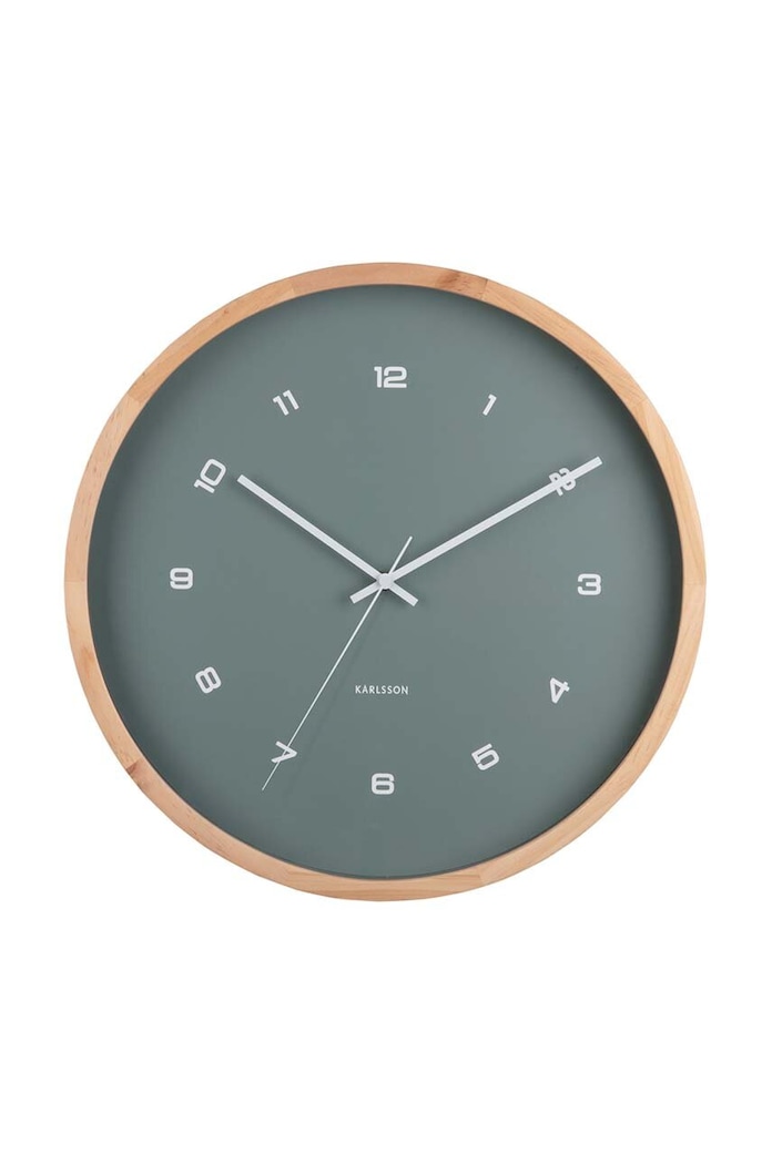 Karlsson ceas de perete Modesta verde KA5938GR