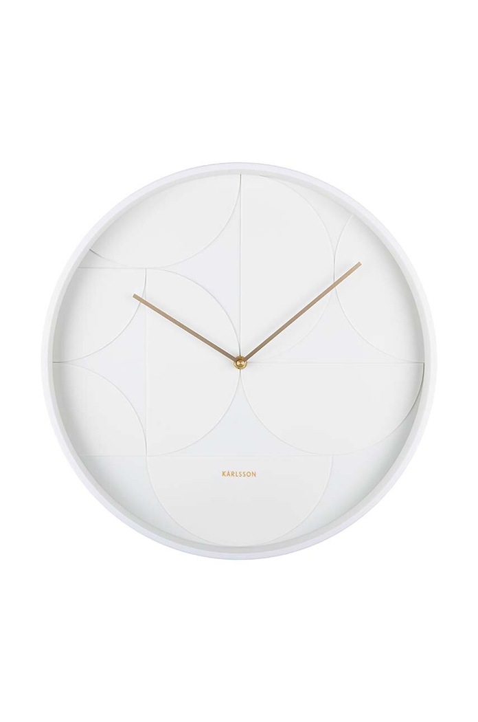 Karlsson ceas de perete Echelon Circular alb KA5948WH