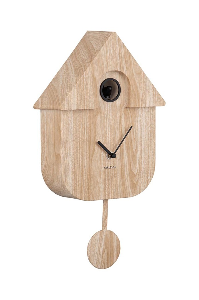 Karlsson ceas cu cuc Modern Cuckoo KA5964WD maro AA00