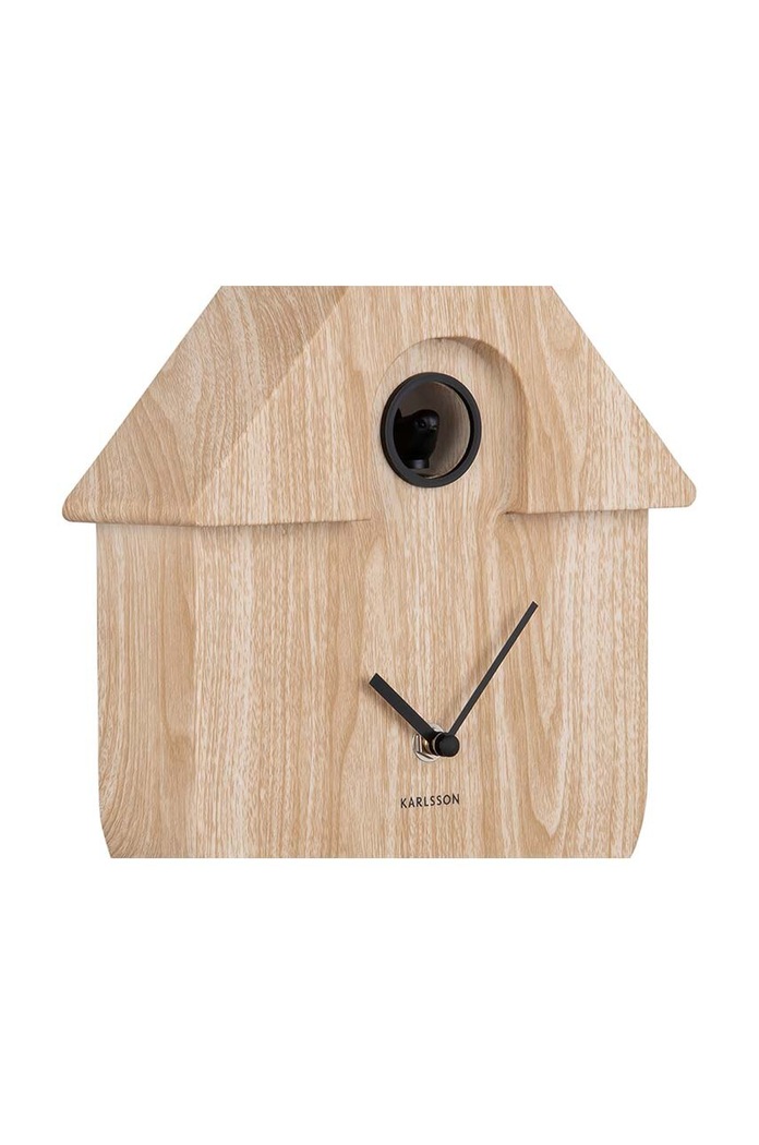 Living și dormitor Karlsson ceas cu cuc Modern Cuckoo KA5964WD maro