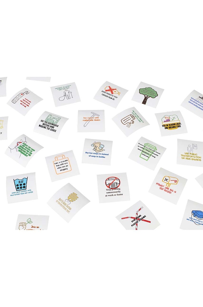 Another Me set de sticky notes 30 Day Challenge, Go Green, English multicolor AM30CHBOGGE