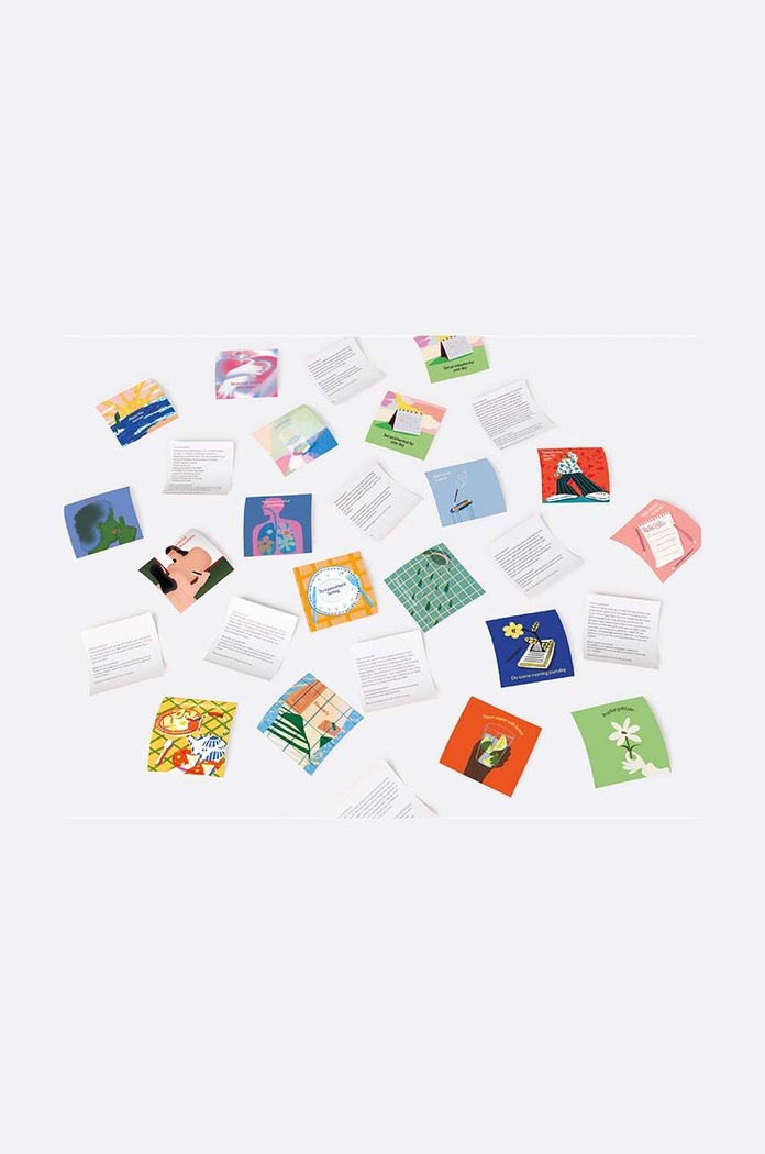 Lifestyle Another Me set de sticky notes 30 Day Challenge, Magical Mornings, English AM30CHBOMME multicolor