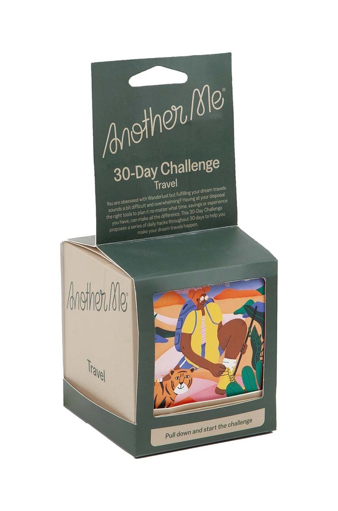 Another Me zestaw karteczek 30 Day Challenge, Travel, English multicolor AM30CHBOTRE