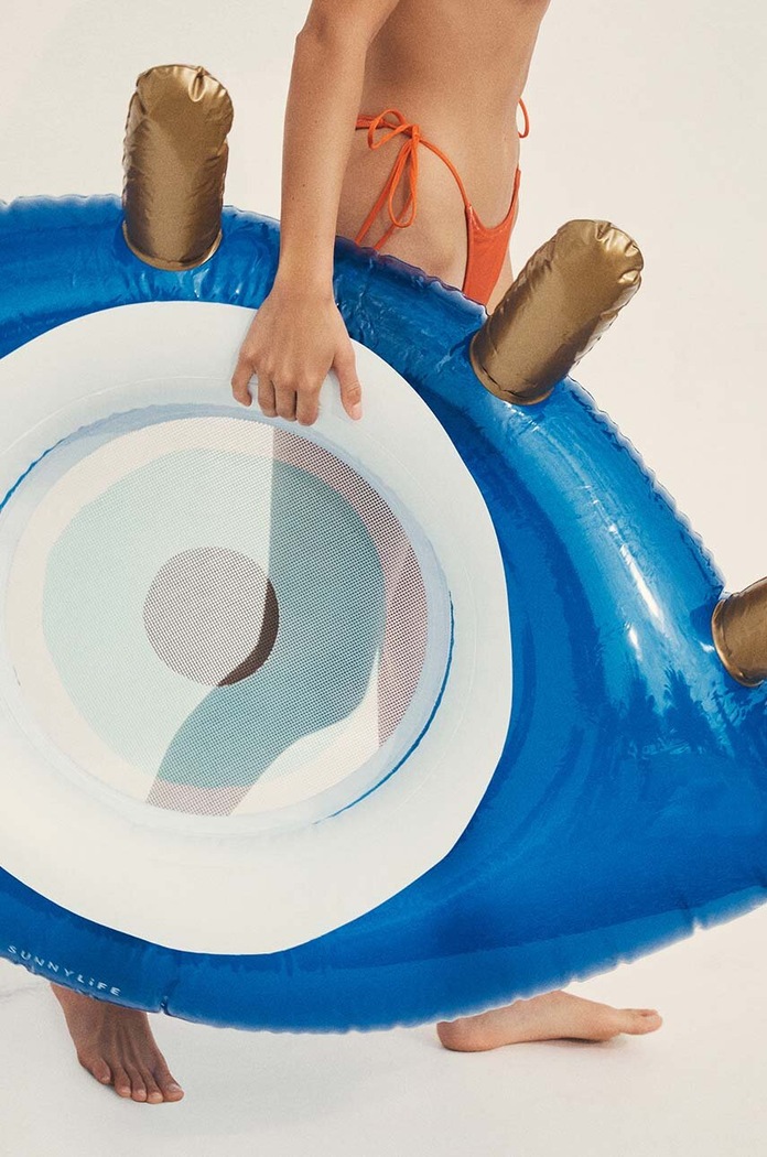 Lány SunnyLife úszógumi Greek Eye Blue S2LPOLGB többszínű