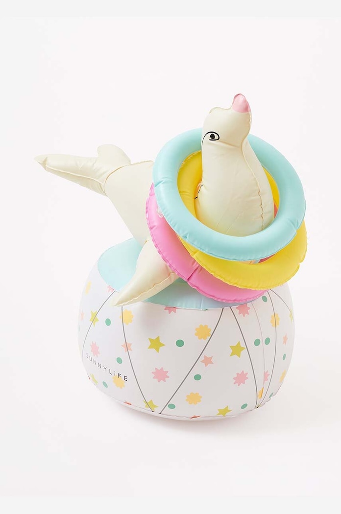 Igračka na napuhavanje SunnyLife Ring Toss Seal 4-pack šarena S3PIRTSE