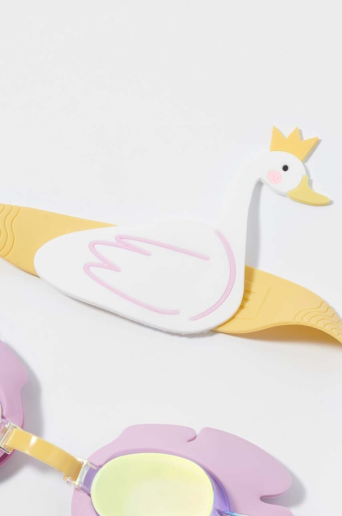 DÍVKA Dětské plavecké brýle SunnyLife Princess Swan Multi S41SGSWN vícebarevná
