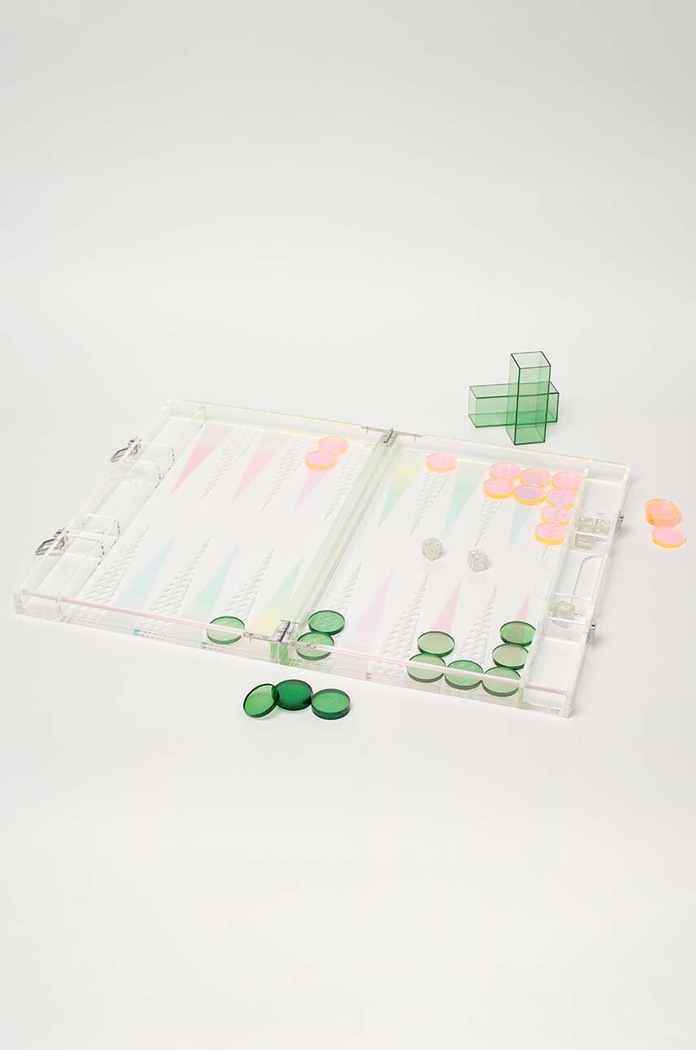 SunnyLife joc Lucite Backgammon Ombre Sherbert SCLBASHE multicolor AA00