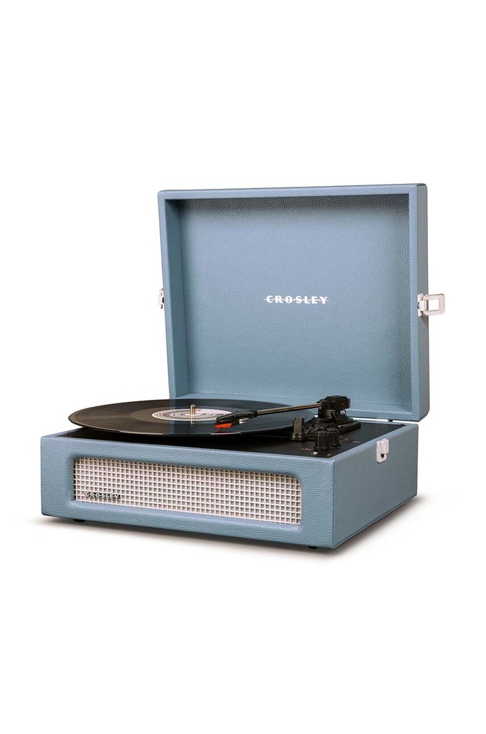 Crosley gramofon walizkowy Voyager niebieski CR8017B.WB