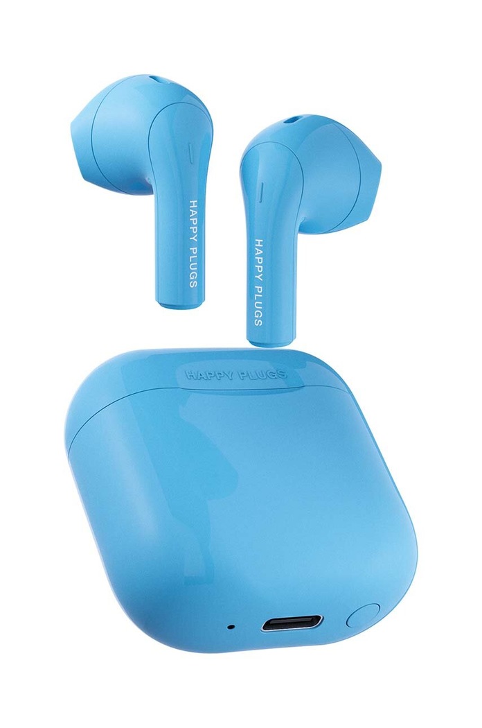 Bezdrôtové slúchadlá Happy Plugs Joy 1726 modrá