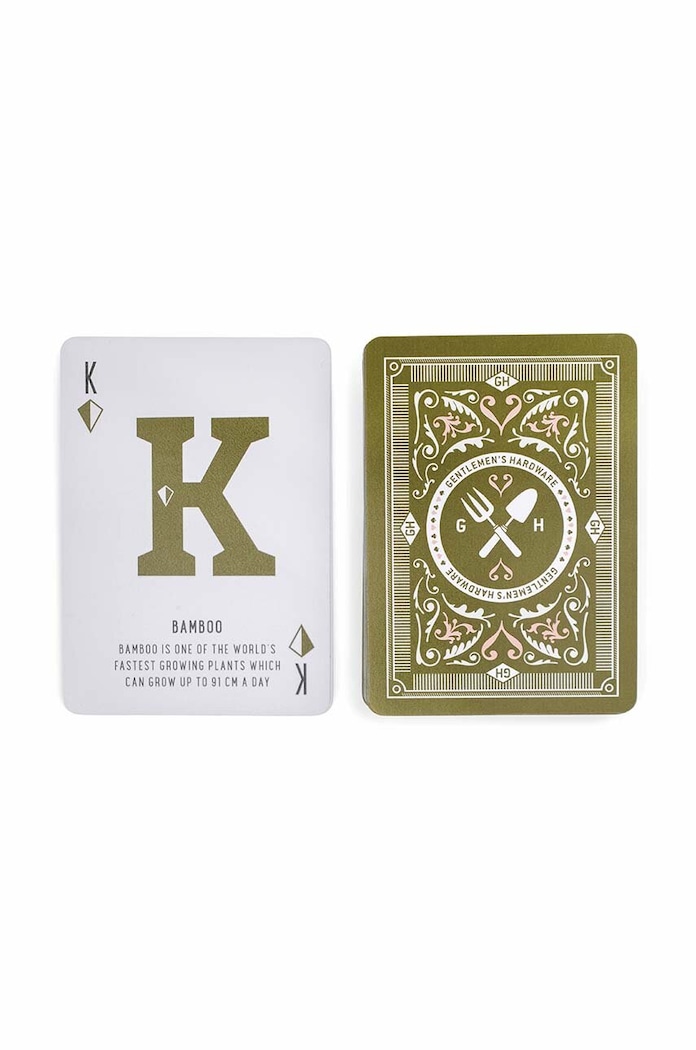 Ігрові карти Gentlemen's Hardware Gardeners Tips GEN782UK зелений AA00