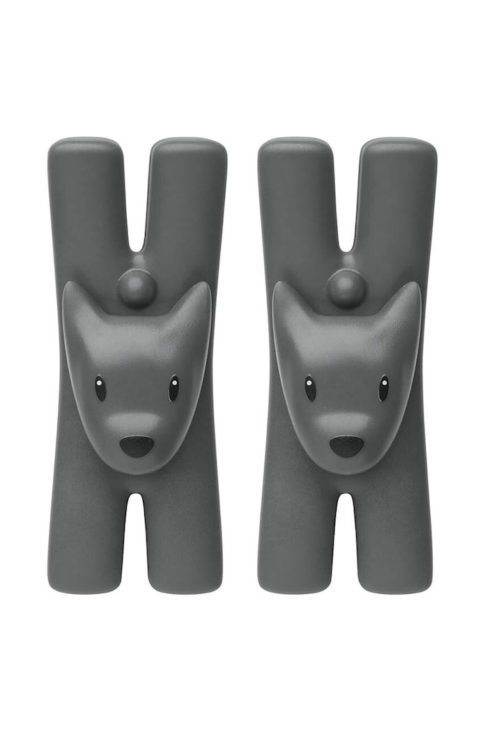 Klip Alessi Giampo 2-pack šedá MMI32DS.B
