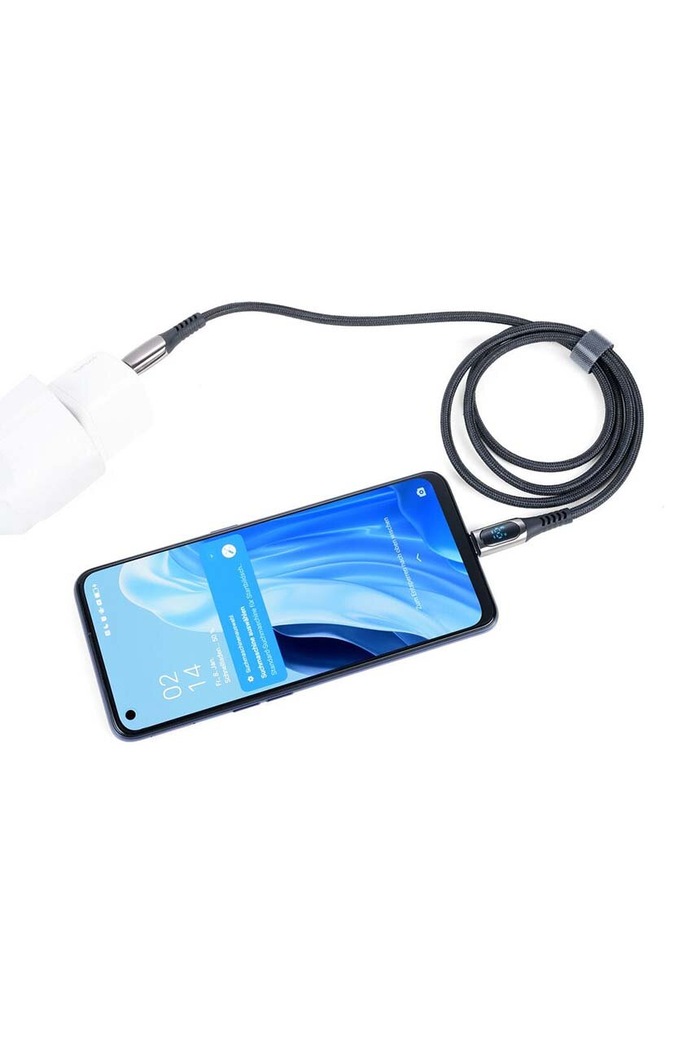 Nabíjací kábel TROIKA Speedy TRCBL10.BK čierna AA00