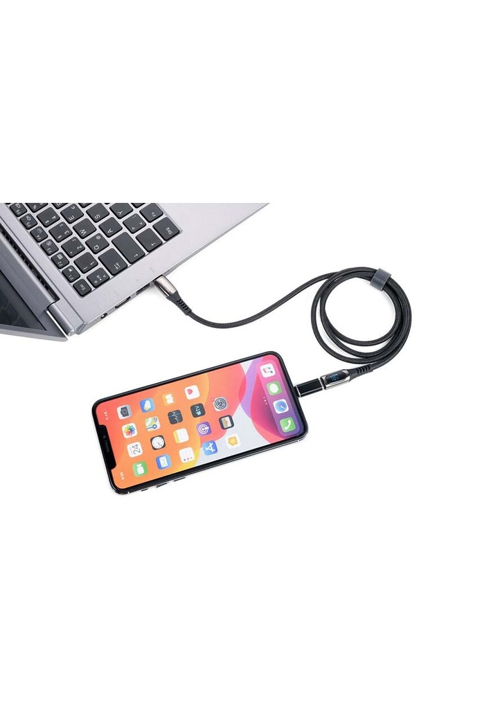 Nabíjací kábel TROIKA Speedy čierna TRCBL10.BK