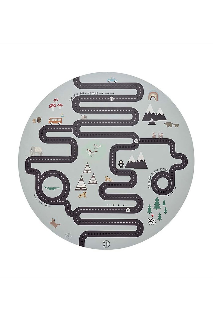 OYOY tappeto da bagno Adventure Chair & Playmat multicolore M107450