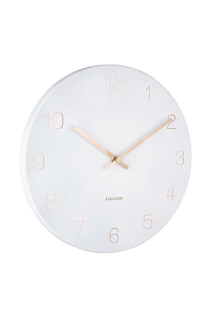 Karlsson ceas de perete Charm KA5788WH alb AA00