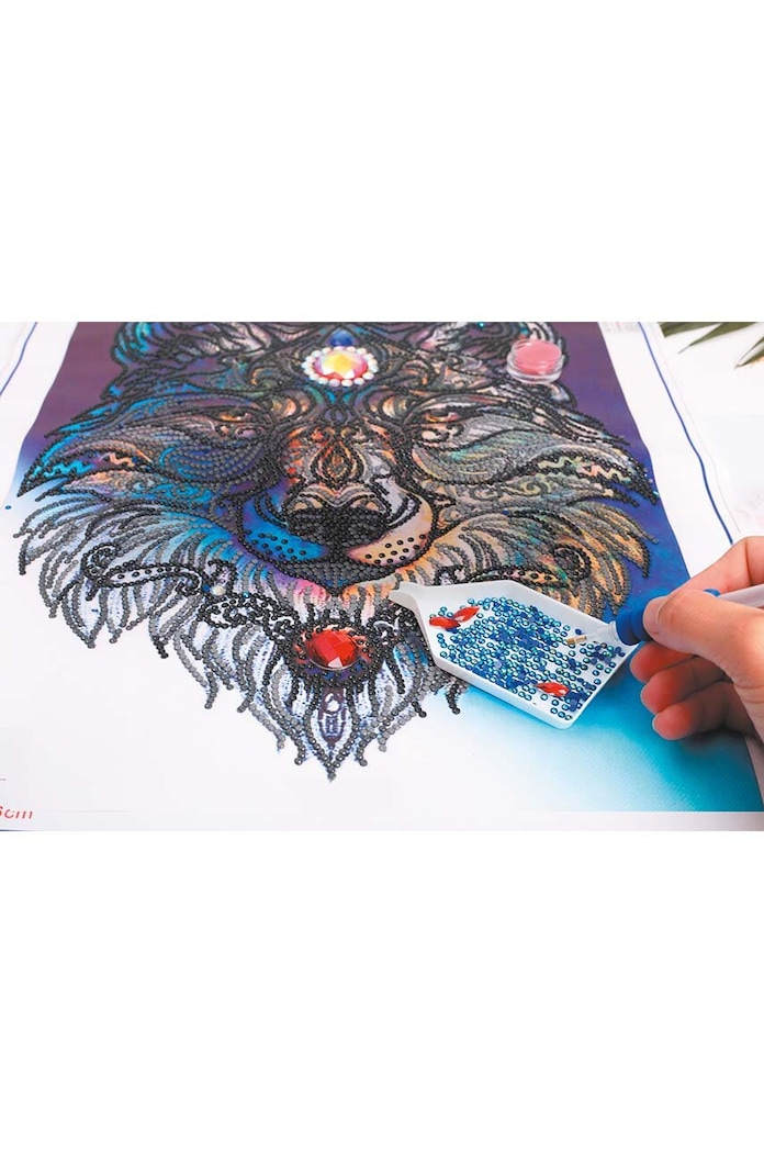 Lifestyle Diy set Graine Creative Diamond Painting Loup 117036. šarena