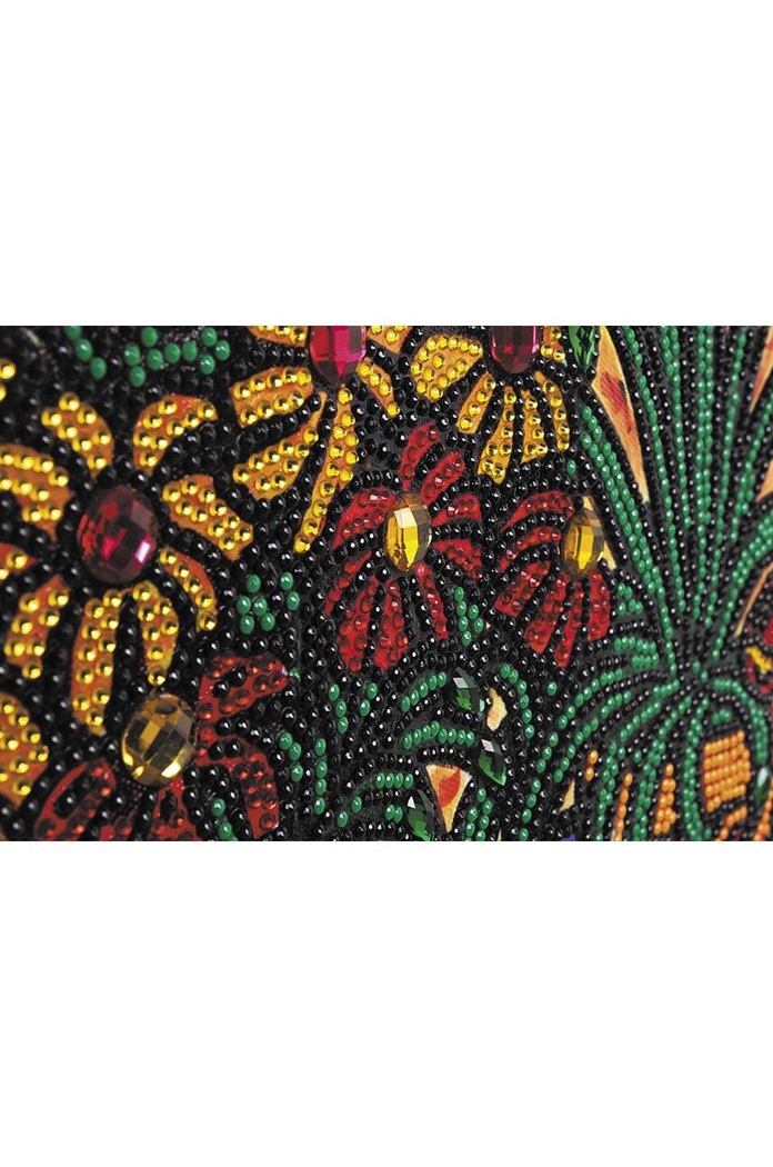 Življenjski slog Diy komplet Graine Creative Diamond Painting Fleurs 117051. pisana