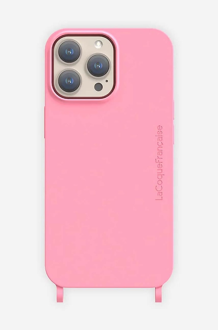 Etui za telefon LaCoqueFrançaise iPhone 15 PRO roza LE314392