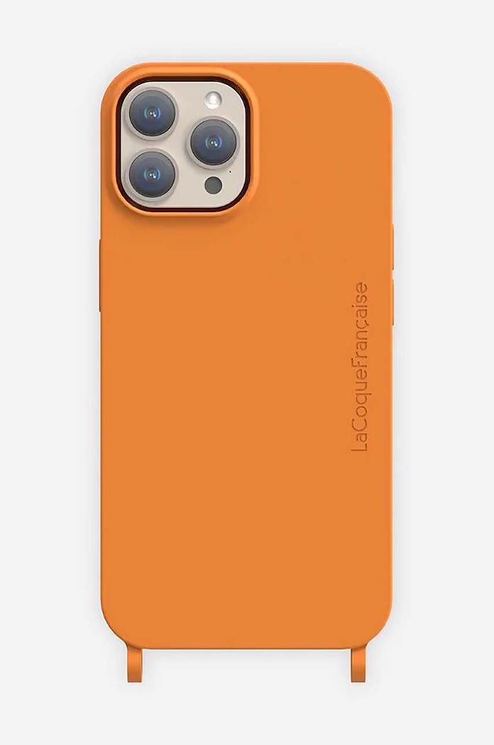 LaCoqueFrançaise etui pentru telefon iPhone 15 Pro Max portocaliu LE314401