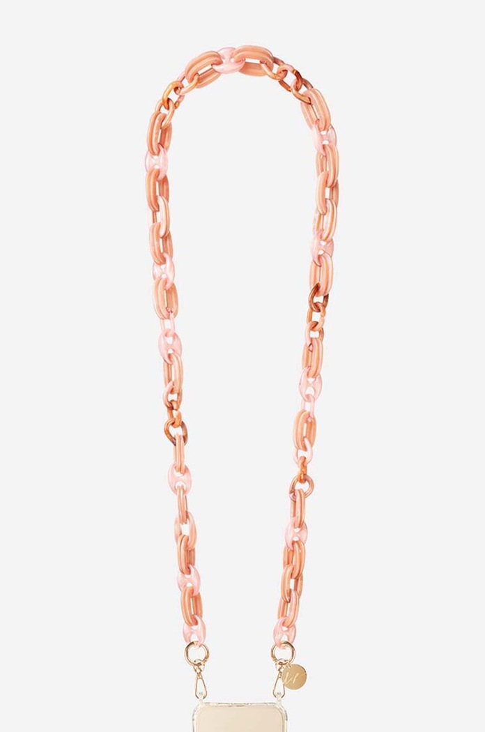 Αλυσίδα τηλεφώνου LaCoqueFrançaise Ambre Rose 120 cm πολύχρωμο LE314897