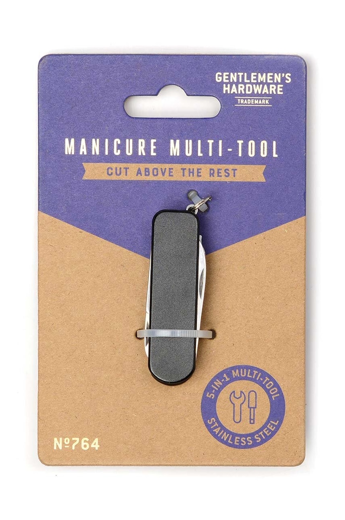 Lifestyle Gentlemen's Hardware Πολυεργαλείο μανικιούρ Gentlemen's Hardware Mini Manicure Multi-Tool GEN764UK πολύχρωμο