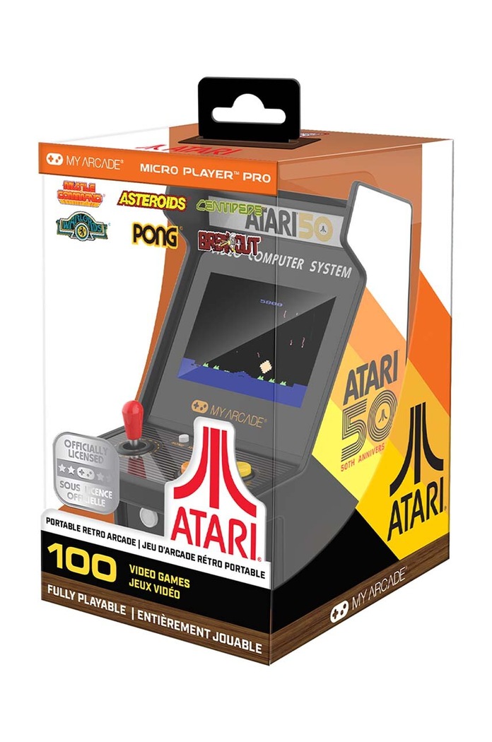 Lifestyle My Arcade Consolă portabilă My Arcade Gaming Micro Player Atari KB1526MYALOT2ATARIMI negru