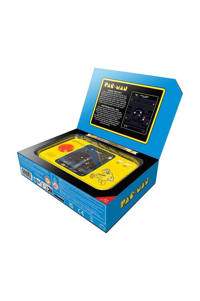 Consolă de buzunar Pocket Player Pac-Man 3in1 My Arcade galben KB1631MYA4PACPOCPRO