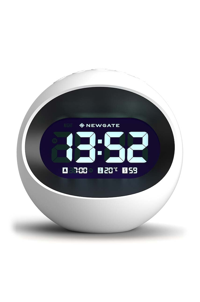 Ξυπνητήρι Newgate Centre Of The Earth Alarm Clock γκρί KB1020LCD.COTE2